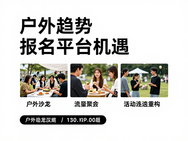户外社群未来趋势,俱乐部沙龙分享与活动报名平台新机遇