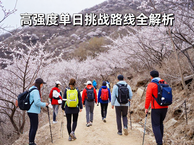 春季赏花徒步团建推荐,高强度单日挑战路线全解析