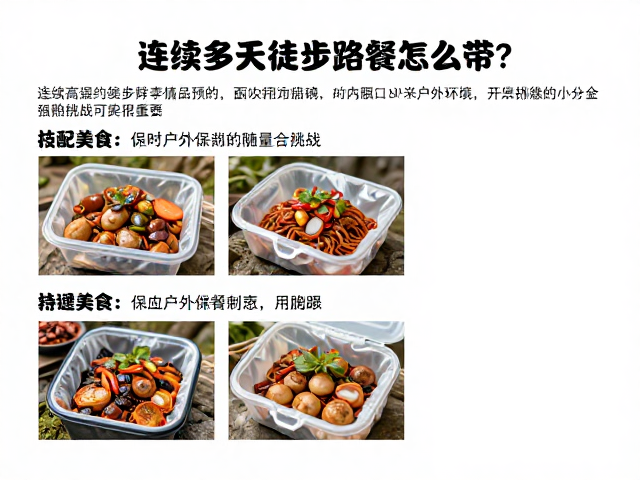 包装与保鲜:应对户外环境的物理挑战