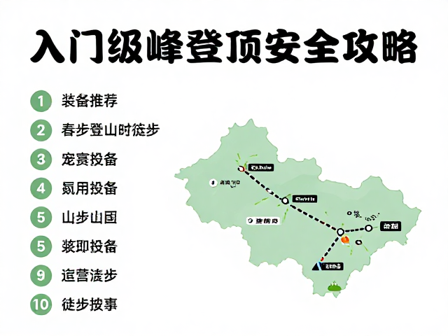行前装备清单与安全检查