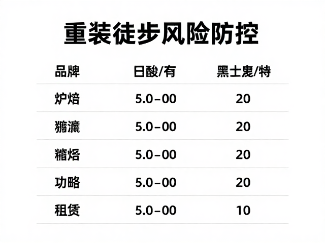 重装徒步风险防控,炉头气罐租赁费用与装备清单指南