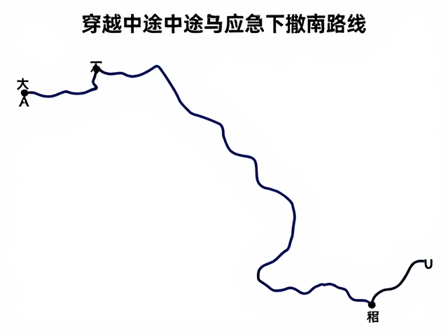 路线规划与备用方案的设计