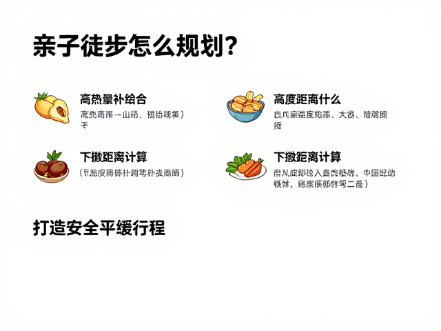 高热量密度的食物选择与补给策略