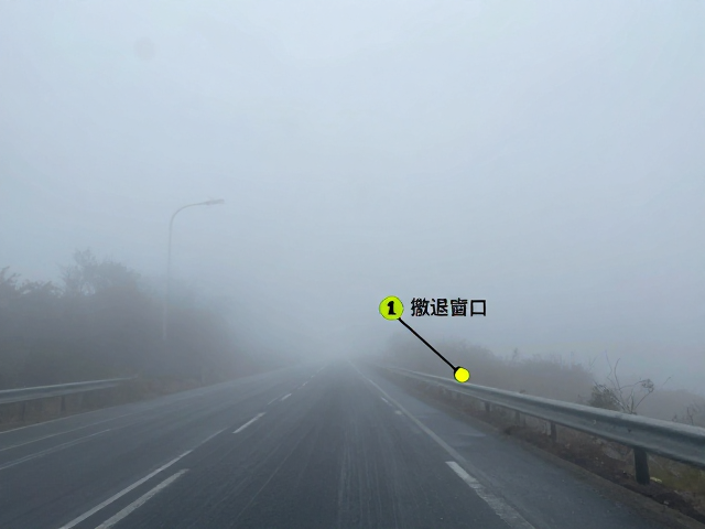 大雾能见度低如何管控行进?标记撤退点与撤退窗口关键指南