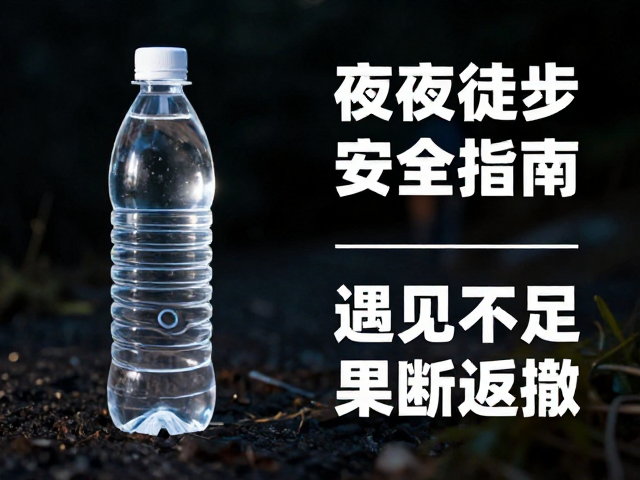 夜间徒步安全指南,备齐饮用水,遇能见度不足果断返撤