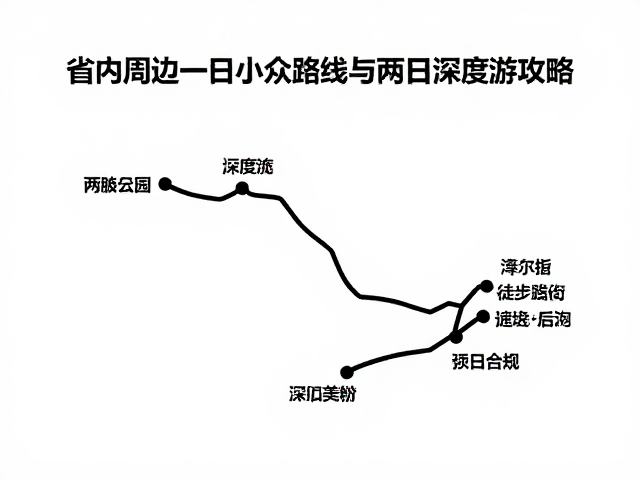入门级徒步推荐,省内周边一日小众路线与两日深度游攻略