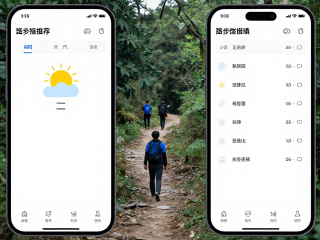省内小众秘境徒步团建指南,实时天气查询与路线推荐