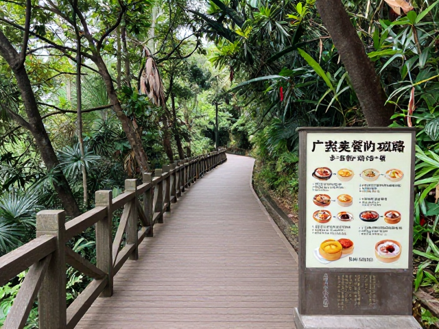 广州白云山风景区的生态步道与广式早茶
