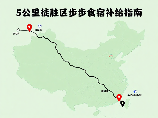 5公里内徒步美食攻略,风景名胜区步道食宿补给指南