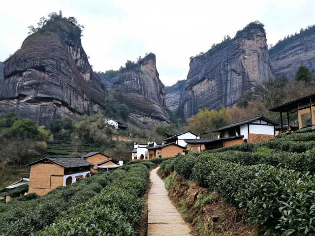闽北武夷北麓:丹霞地貌下的茶韵古村