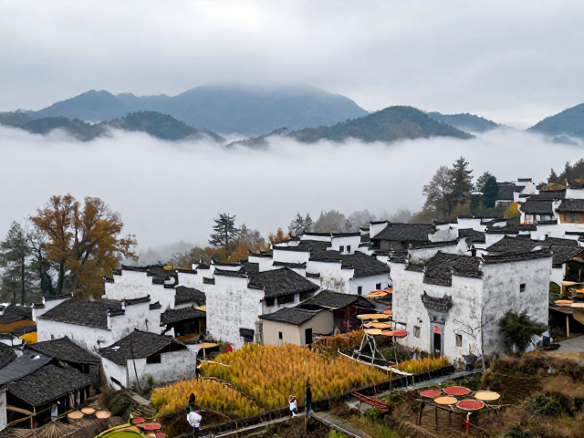 冬季古村徒步,折返线小众目的地推荐,寻访人文秘境