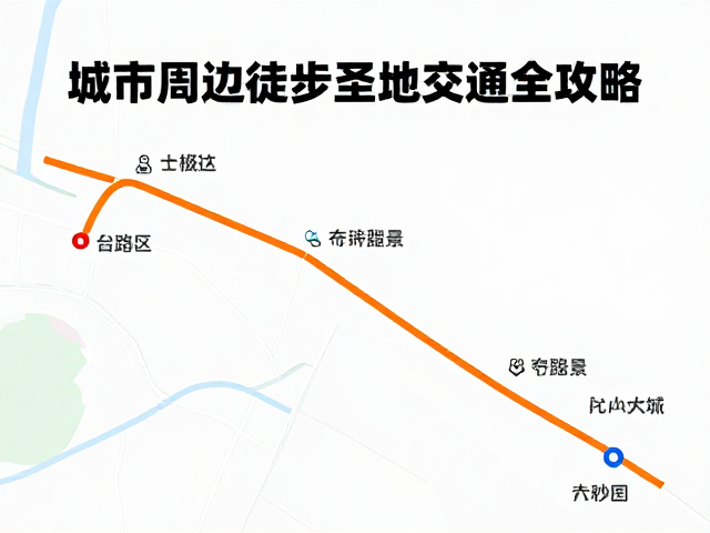 周末错峰自驾指南,城市周边徒步圣地交通全攻略