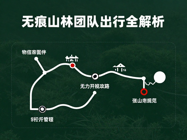 无痕山林团队出行全解析:物资管理与行为规范