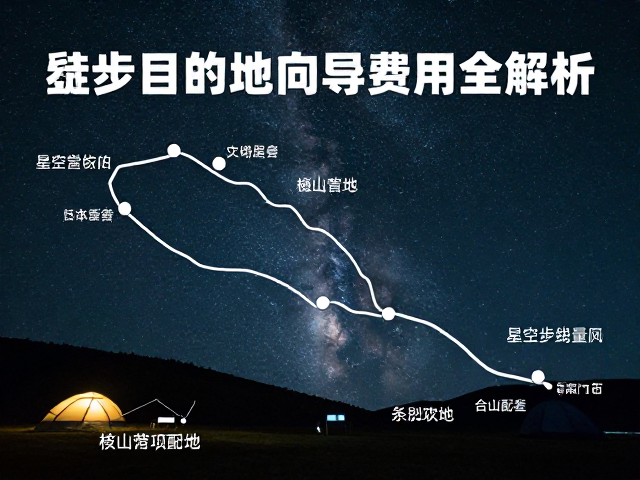 徒步目的地完整出行指南,星空营地向导费用全解析