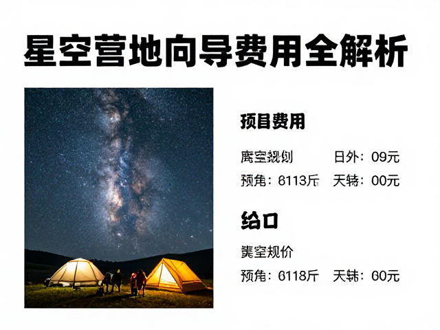 行前装备与星空观测准备