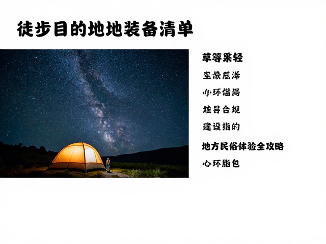 星空拍摄点