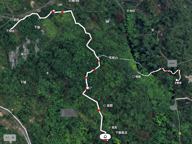 徒步下撤路线规划,路面类型与垃圾带下山全攻略
