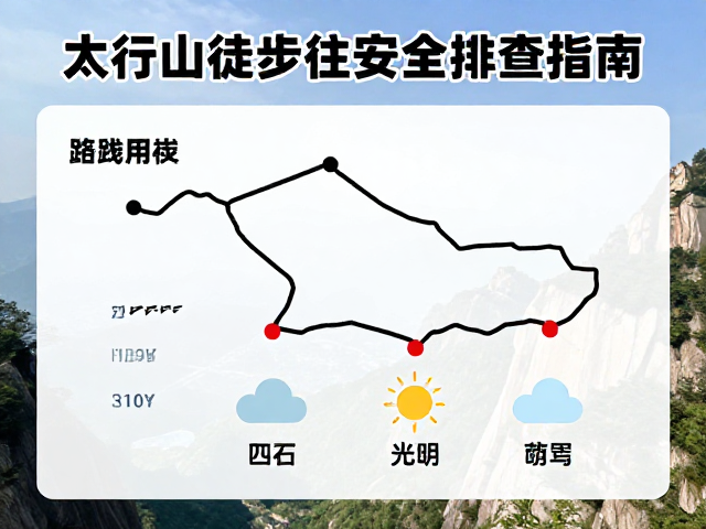 路线规划与天气监测