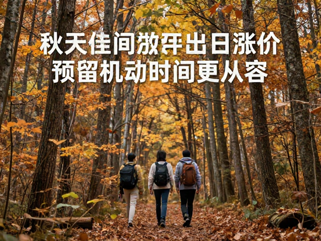 秋季徒步最佳出行时间,避开节假日涨价,预留机动时间更从容