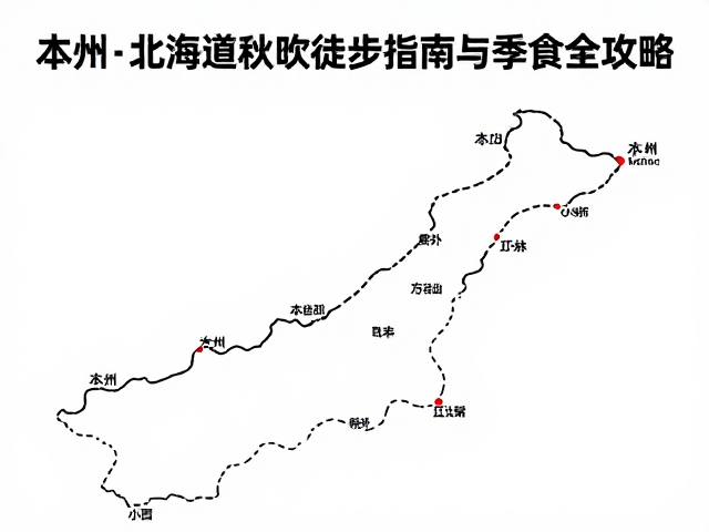 日本本州北海道春秋徒步指南，赏景与传统饮食全攻略
