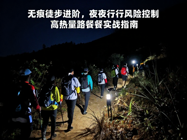 无痕徒步进阶,夜间行进风险控制与高热量路餐实战指南
