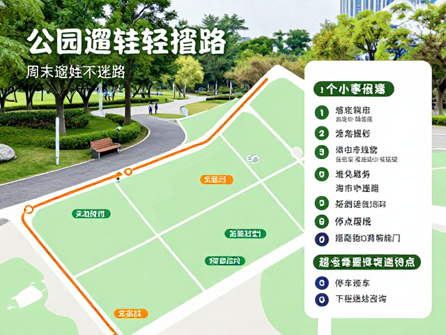 周末遛娃不迷路:路线规划与互动技巧