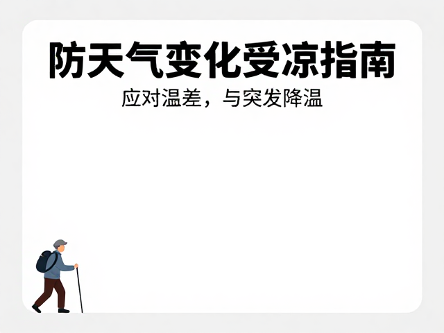 防天气变化受凉指南:应对温差与突发降温