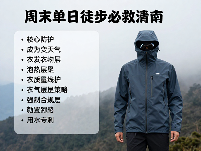 周末单日徒步必备清单,天气突变下的单人装备急救指南
