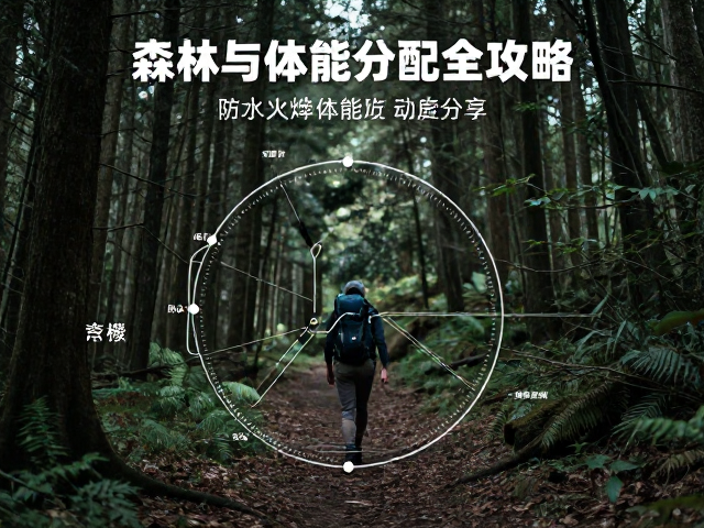森林穿越体能管理,单人徒步防水火种与体能分配全攻略
