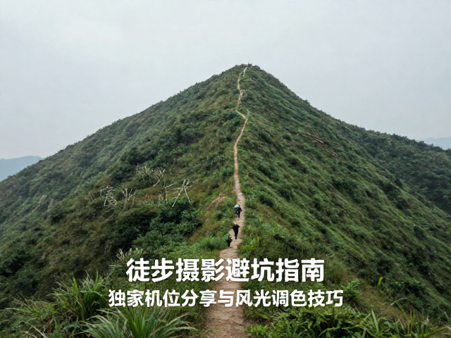 徒步摄影避坑指南,独家机位分享与风光调色技巧