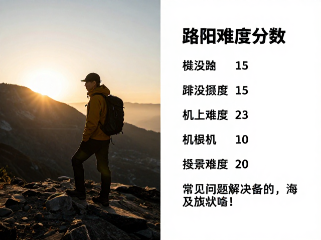 路况难度分级与场景适配