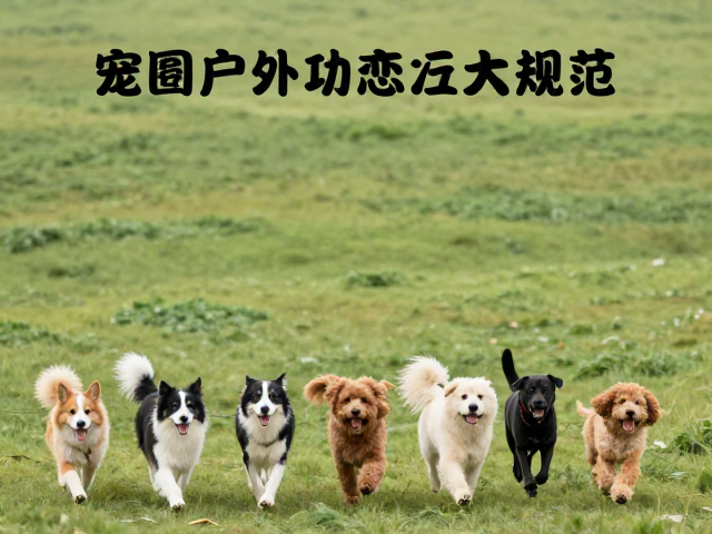 宠物户外行为规范，出行前评估体能，团队行进不扰众