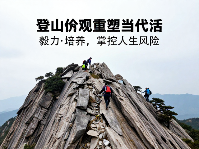 登山价值观重塑当代生活,通过风险评估与毅力培养,掌控人生风险