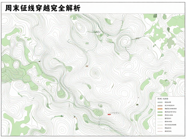 小众长线徒步秘境,周末短线穿越指南,等高线地图全解析