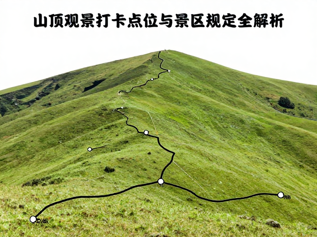 高山草甸徒步指南,山顶观景打卡点位与景区规定全解析
