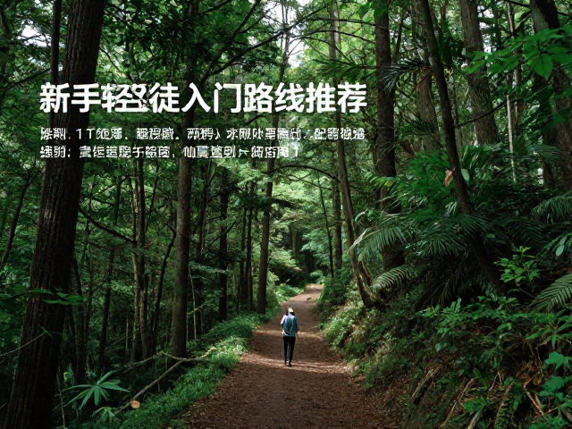新手轻装徒步入门路线推荐