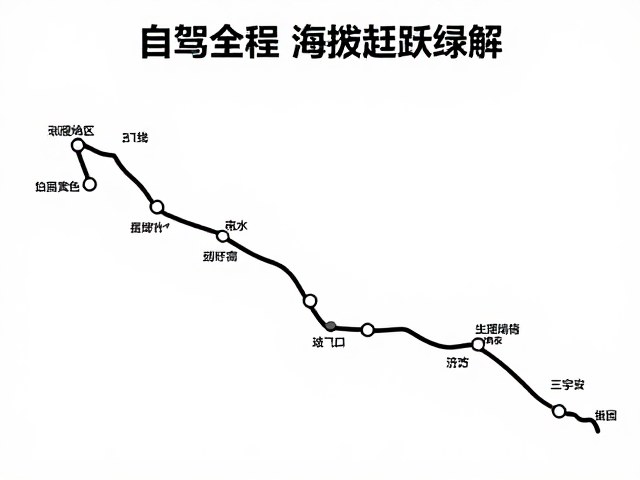 环线全程海拔起伏详解:生理适应与驾驶策略