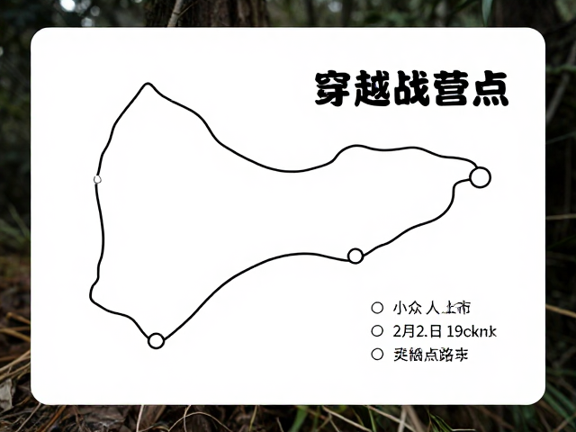 小众徒步独家路书,轻装一日穿越指南,宝藏露营点推荐