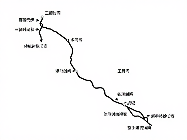 三餐时间规划:体能与补给节奏