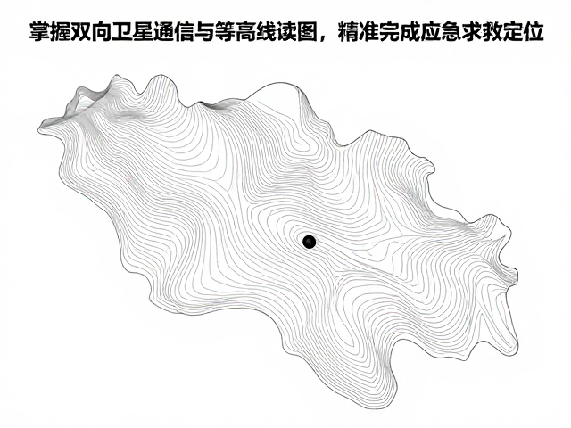 掌握双向卫星通信与等高线读图,精准完成应急求救定位