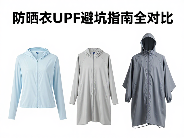 防晒衣UPF避坑指南,柔顺剂危害与便携雨披防护装备全对比