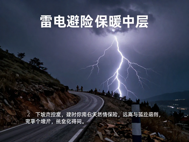雷电避险:远离高地与孤立物体的生存法则
