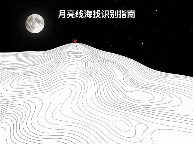 夜间辨位技巧,月亮星辰粗略定向与等高线海拔识别指南