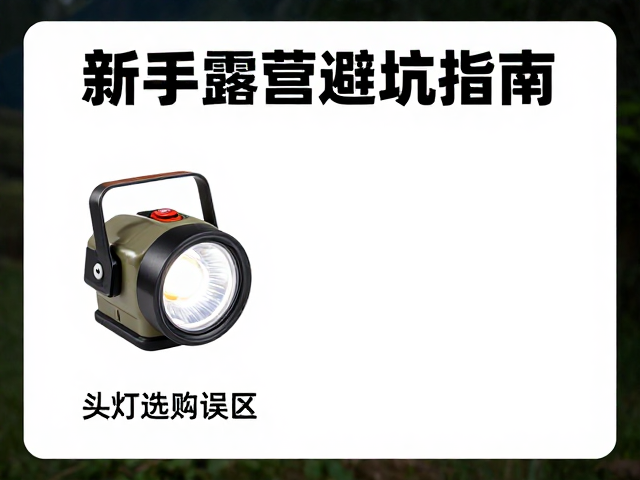 头灯选购中的常见认知偏差与功能误区