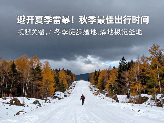 冬季徒步摄影圣地的视觉密码