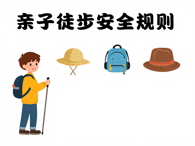 亲子徒步指南,户外启蒙家庭必知的安全规则与出行攻略