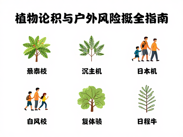 亲子徒步低强度路线推荐,植物识别与户外风险规避全指南