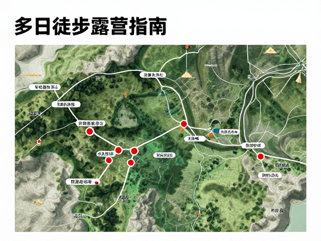 扎营选址的地形分析与隐蔽性考量
