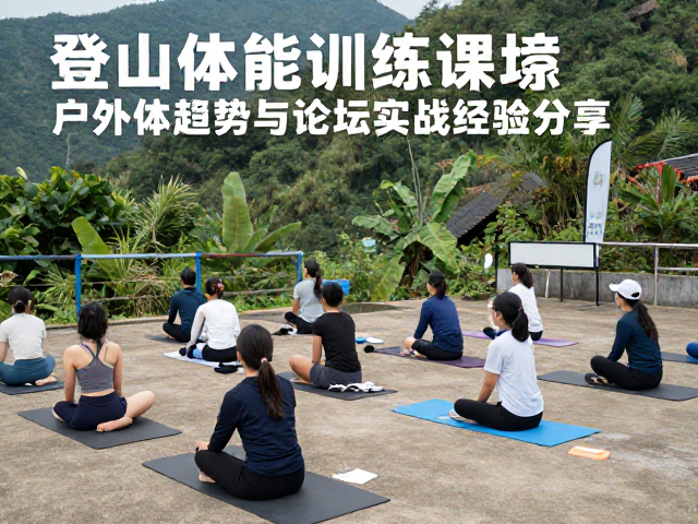 登山体能训练课堂，户外文化趋势与论坛实战经验分享