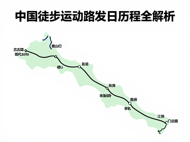 商业化运作与大众徒步热潮下的路线标准化建设